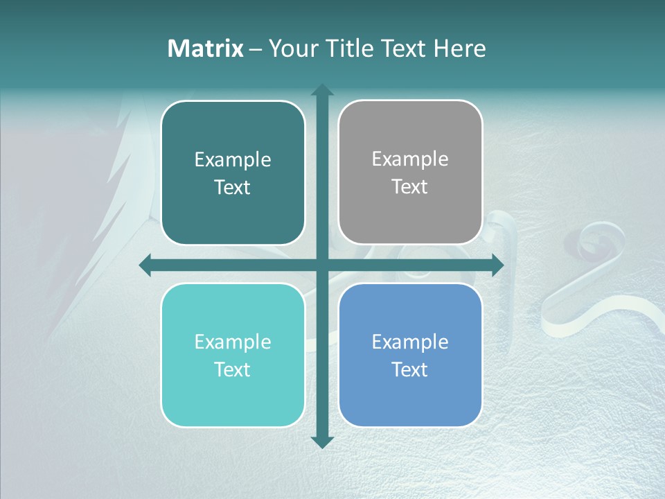 Light Xmas Tree PowerPoint Template