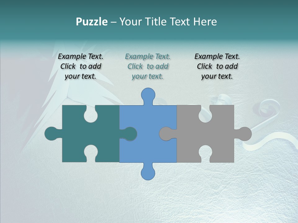 Light Xmas Tree PowerPoint Template