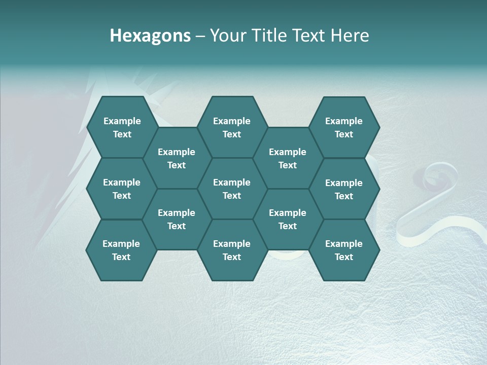 Light Xmas Tree PowerPoint Template