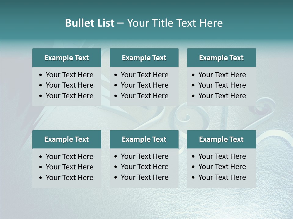 Light Xmas Tree PowerPoint Template