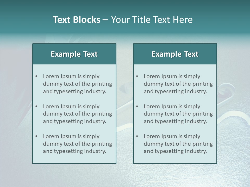 Light Xmas Tree PowerPoint Template