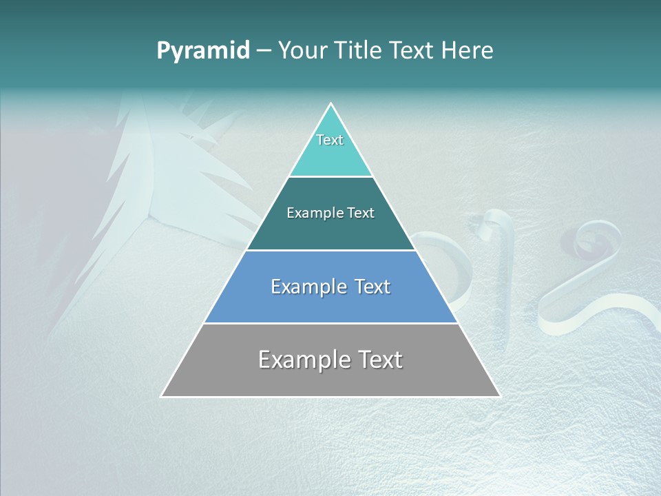 Light Xmas Tree PowerPoint Template