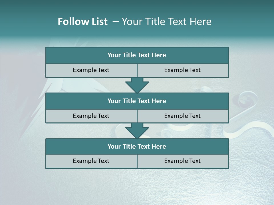 Light Xmas Tree PowerPoint Template