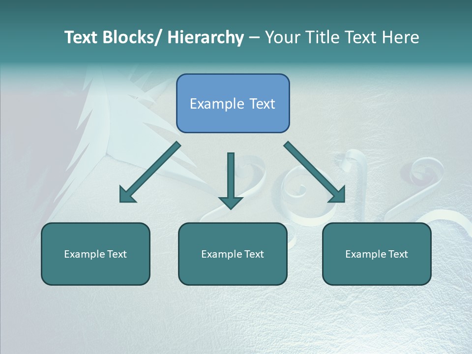 Light Xmas Tree PowerPoint Template