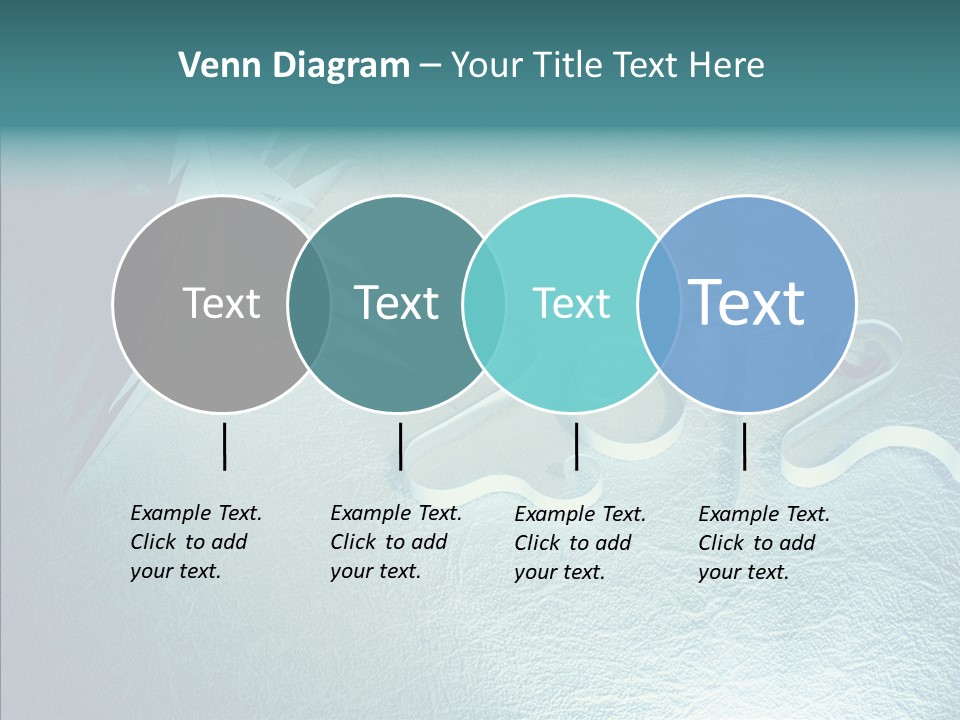 Light Xmas Tree PowerPoint Template