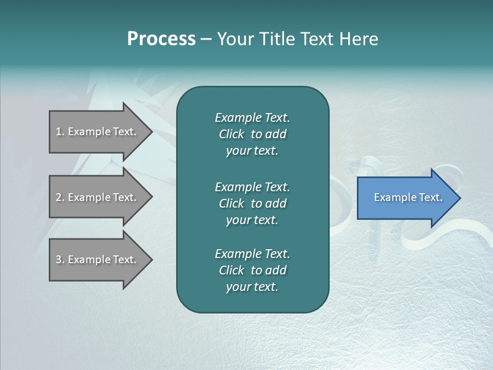 Light Xmas Tree PowerPoint Template