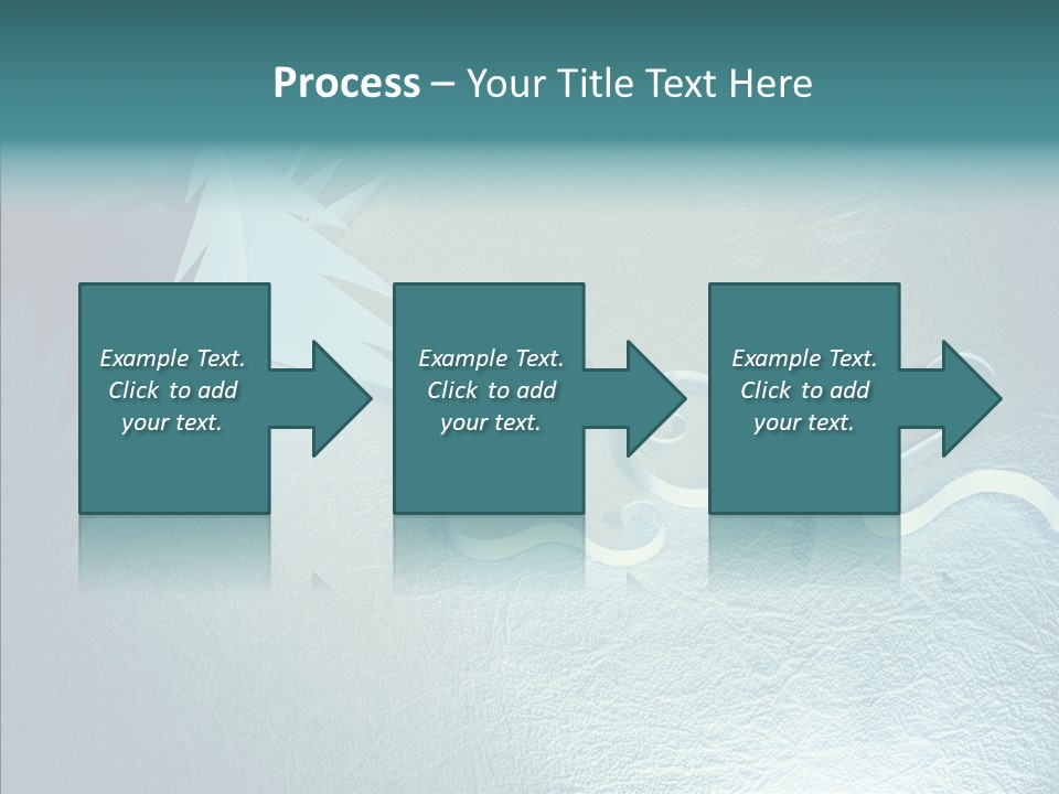 Light Xmas Tree PowerPoint Template