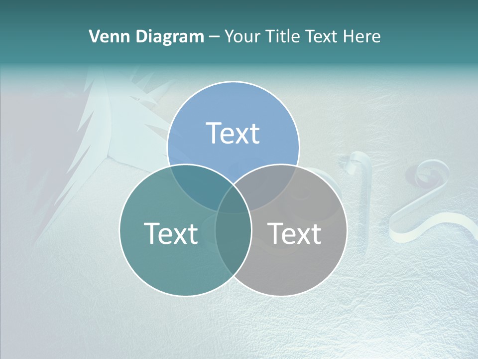 Light Xmas Tree PowerPoint Template