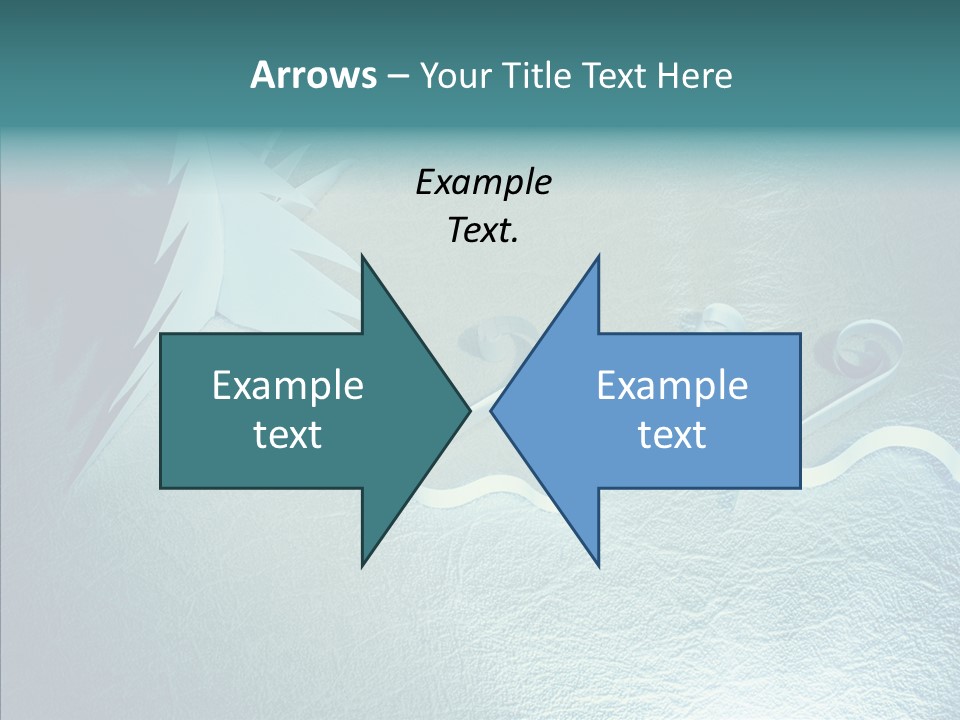 Light Xmas Tree PowerPoint Template