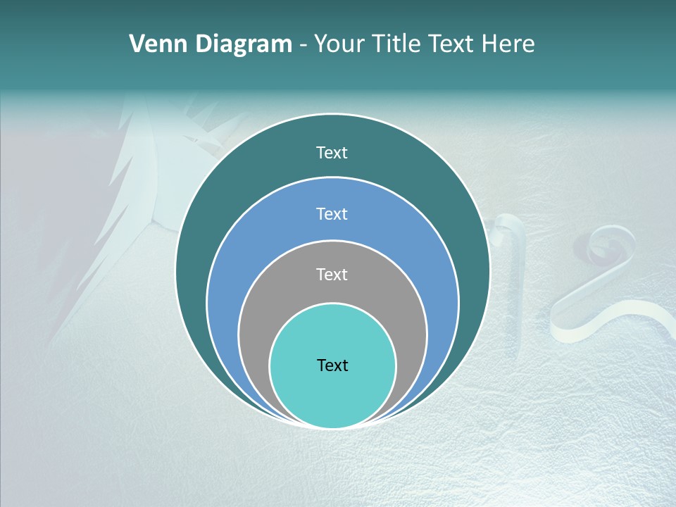 Light Xmas Tree PowerPoint Template