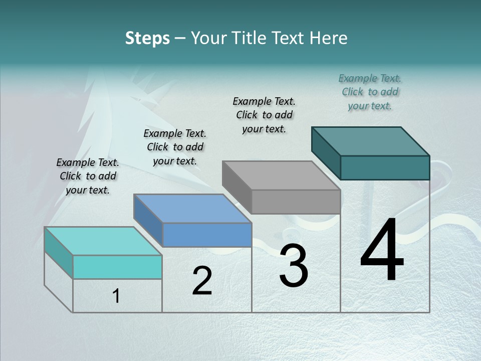 Light Xmas Tree PowerPoint Template