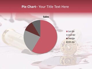 Gun Color Painful PowerPoint Template