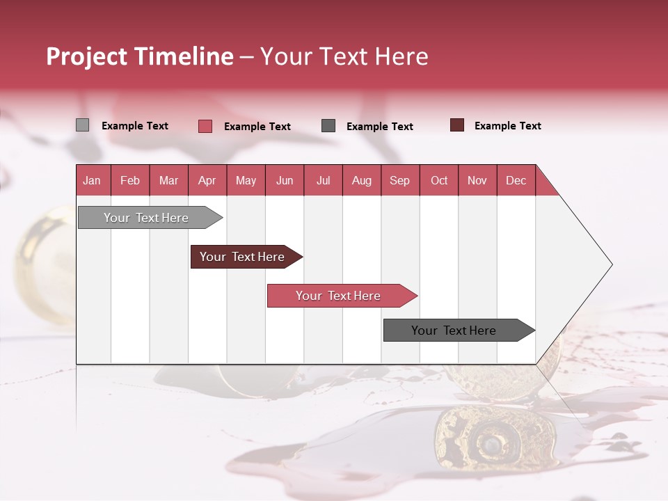 Gun Color Painful PowerPoint Template