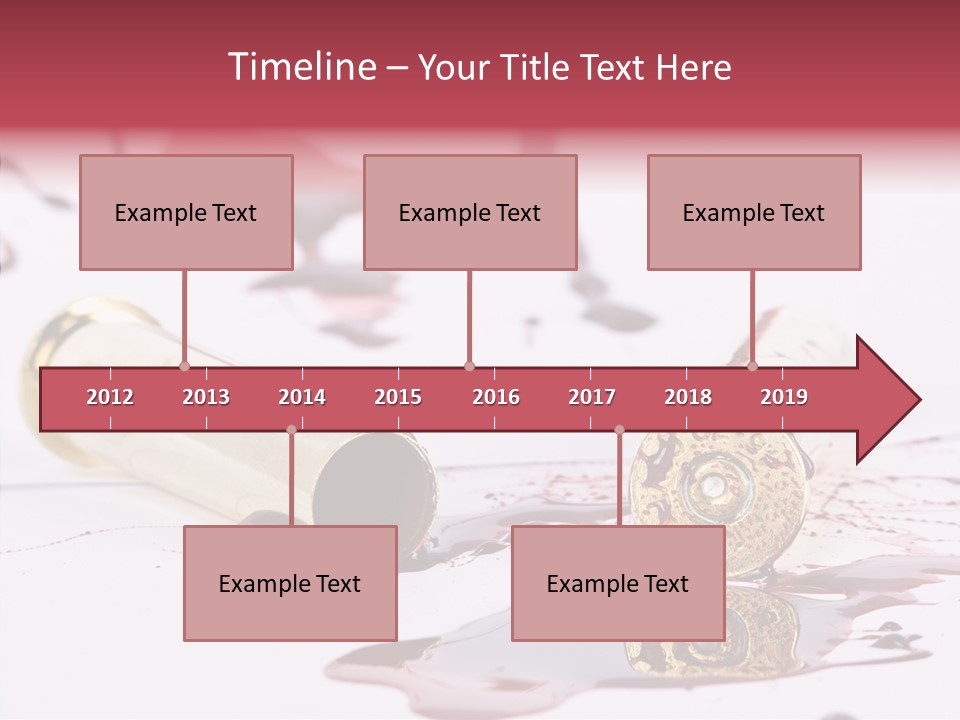 Gun Color Painful PowerPoint Template