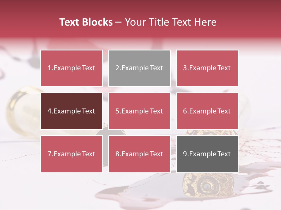 Gun Color Painful PowerPoint Template