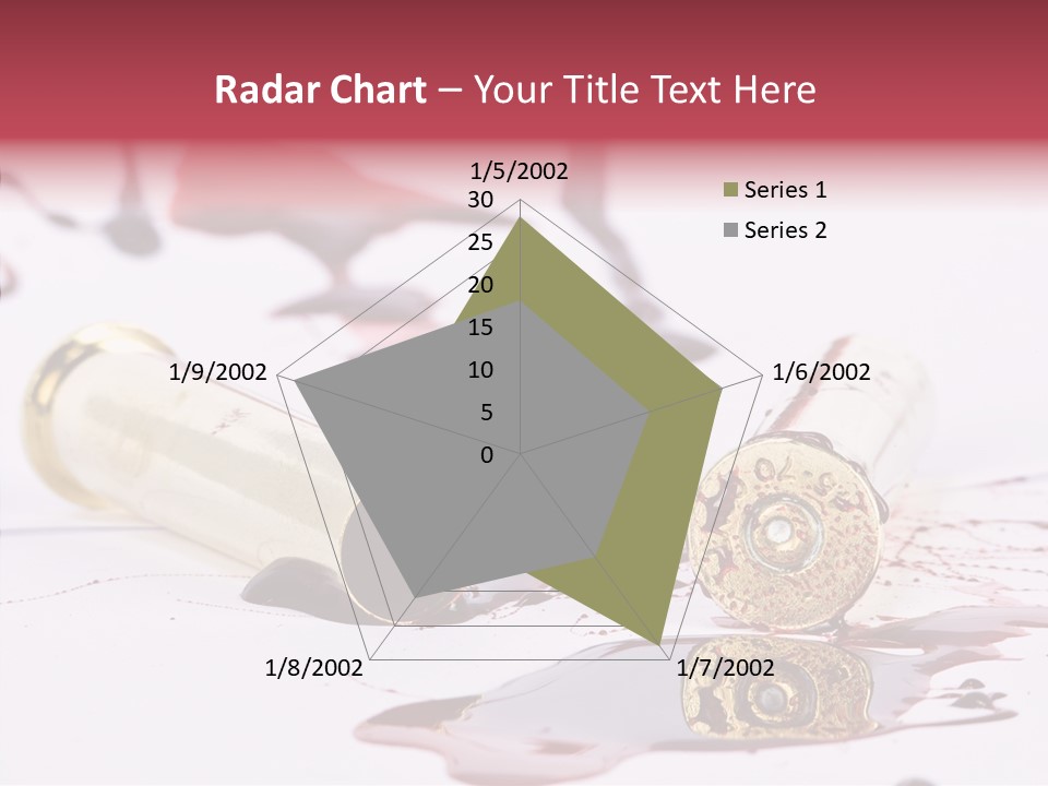Gun Color Painful PowerPoint Template