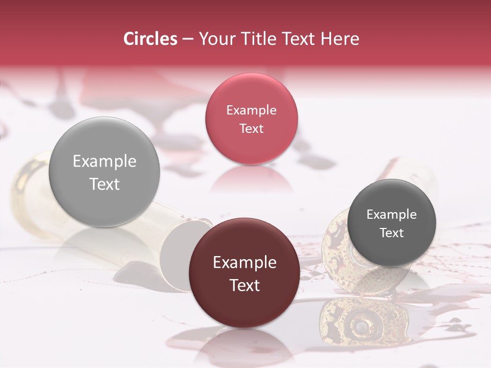 Gun Color Painful PowerPoint Template