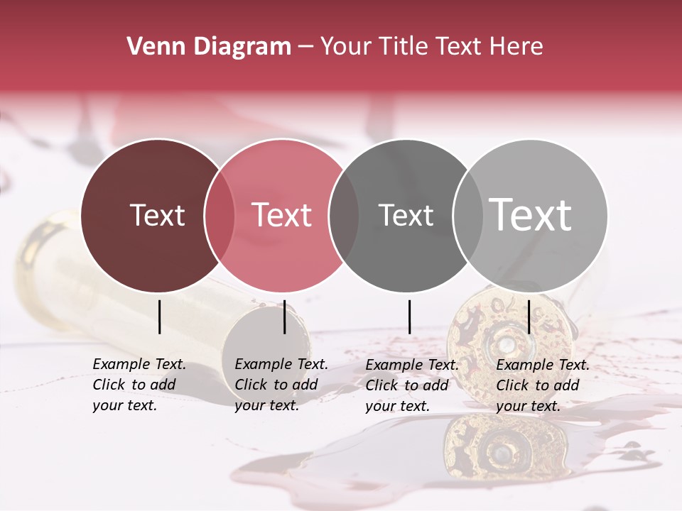 Gun Color Painful PowerPoint Template