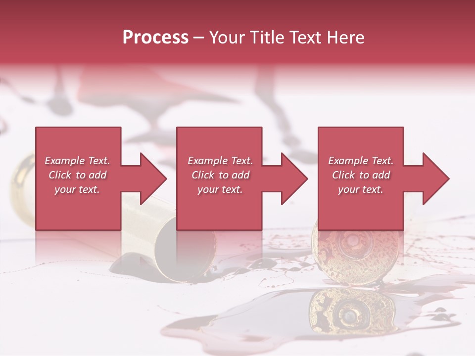 Gun Color Painful PowerPoint Template