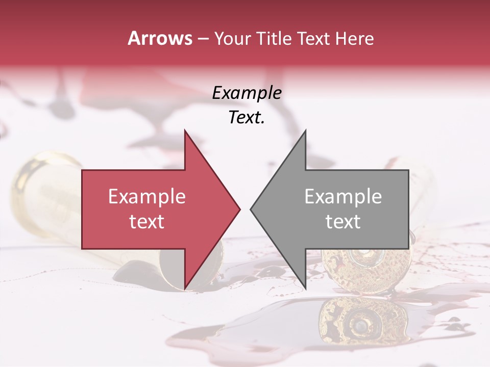 Gun Color Painful PowerPoint Template