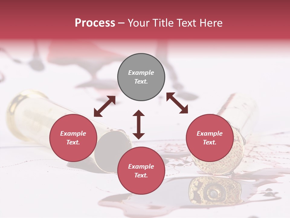 Gun Color Painful PowerPoint Template