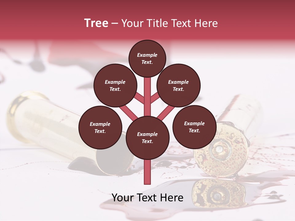 Gun Color Painful PowerPoint Template