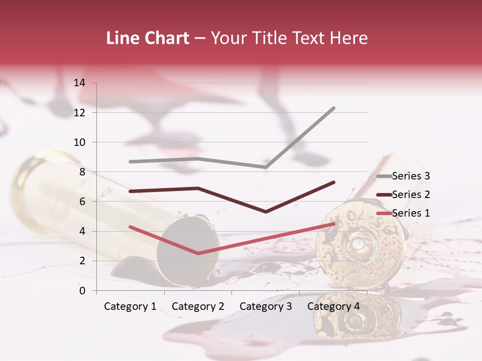 Gun Color Painful PowerPoint Template