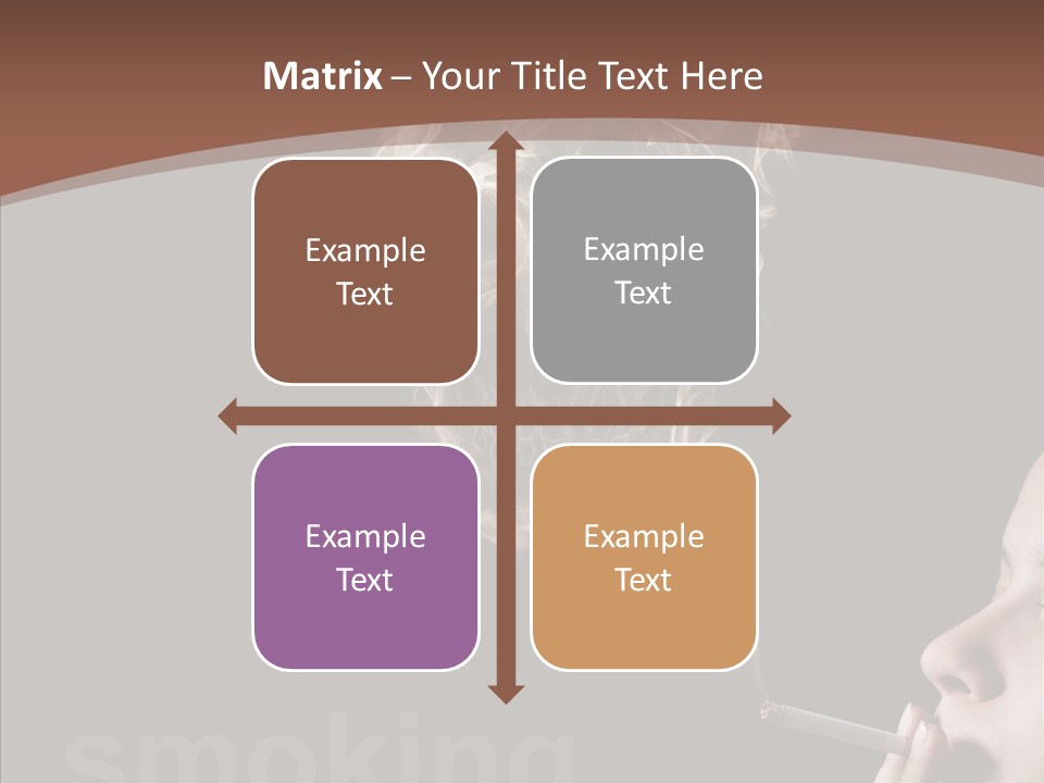 Toxic Hand Filter PowerPoint Template