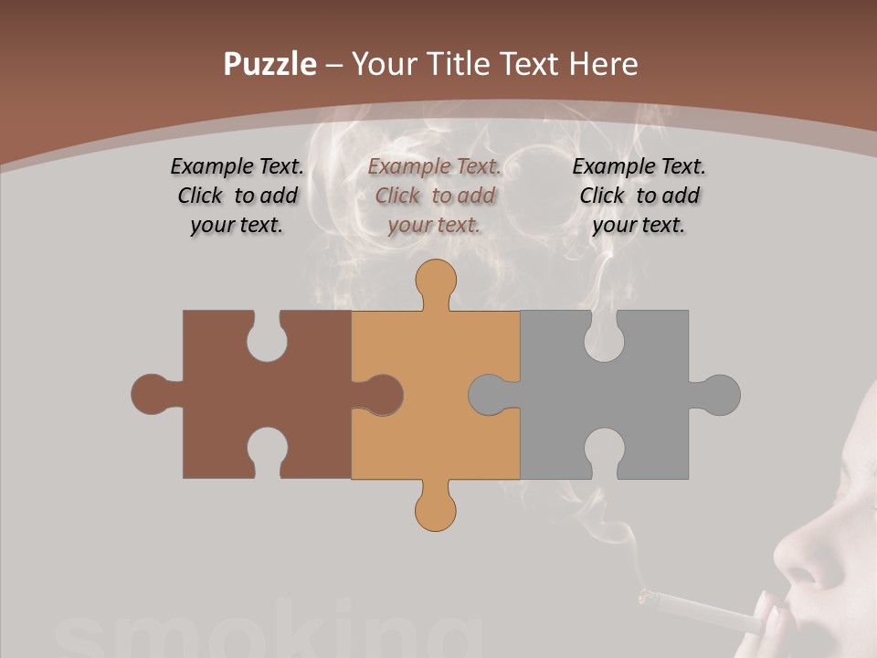 Toxic Hand Filter PowerPoint Template