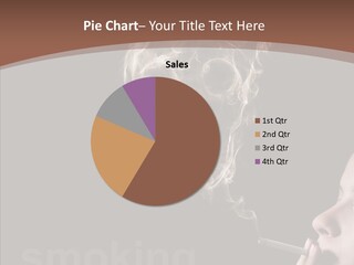 Toxic Hand Filter PowerPoint Template