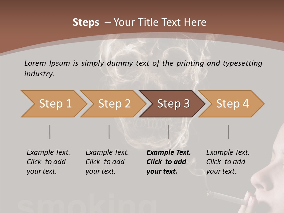 Toxic Hand Filter PowerPoint Template