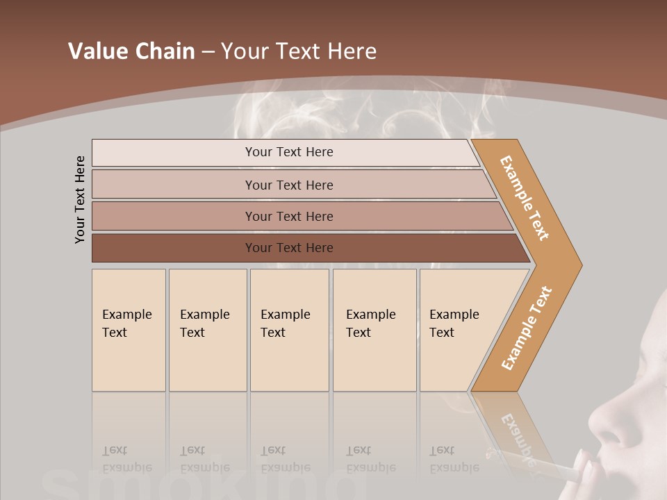 Toxic Hand Filter PowerPoint Template
