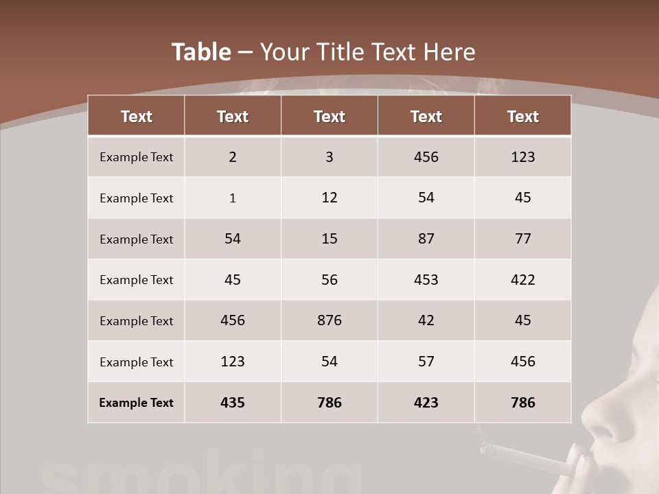 Toxic Hand Filter PowerPoint Template