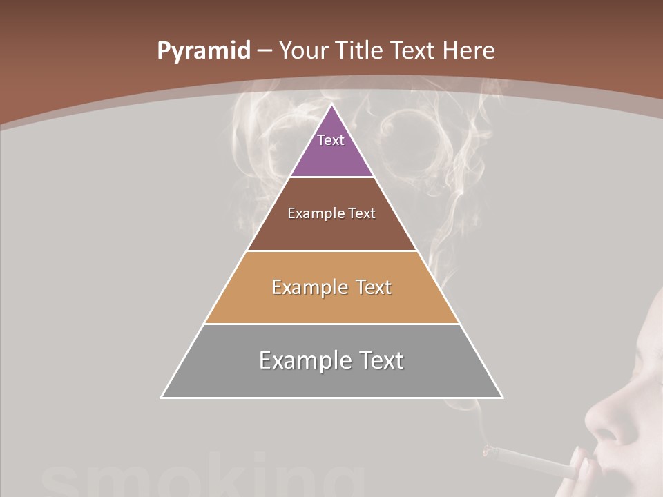 Toxic Hand Filter PowerPoint Template