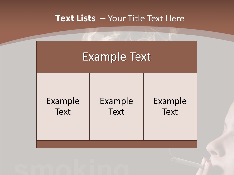 Toxic Hand Filter PowerPoint Template