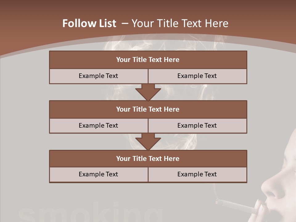 Toxic Hand Filter PowerPoint Template