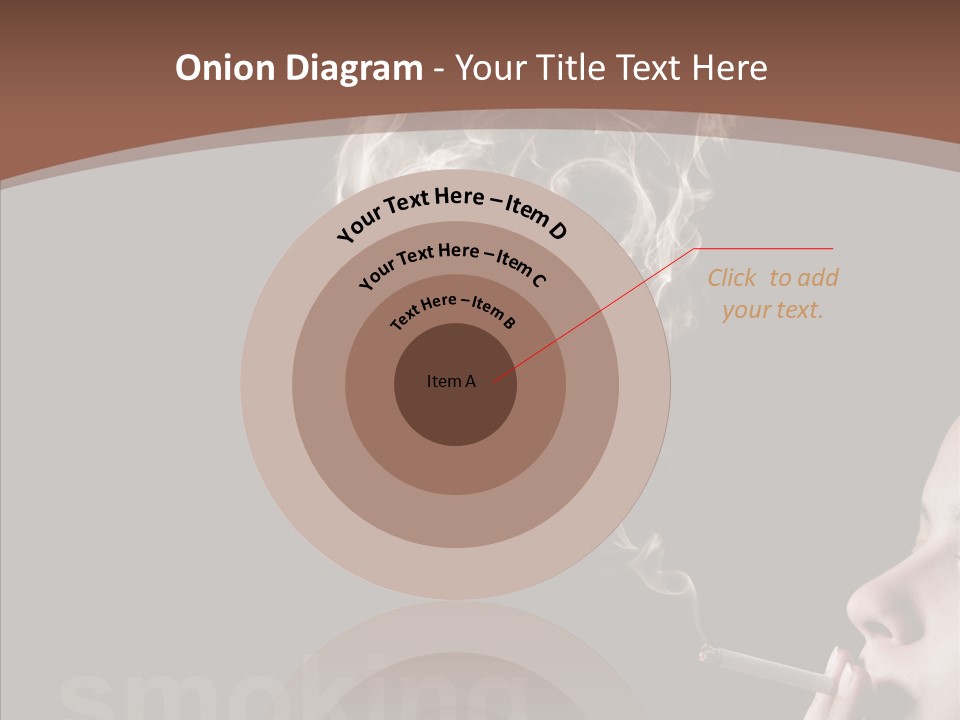 Toxic Hand Filter PowerPoint Template