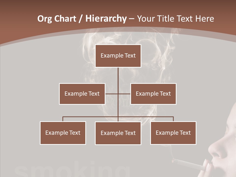 Toxic Hand Filter PowerPoint Template