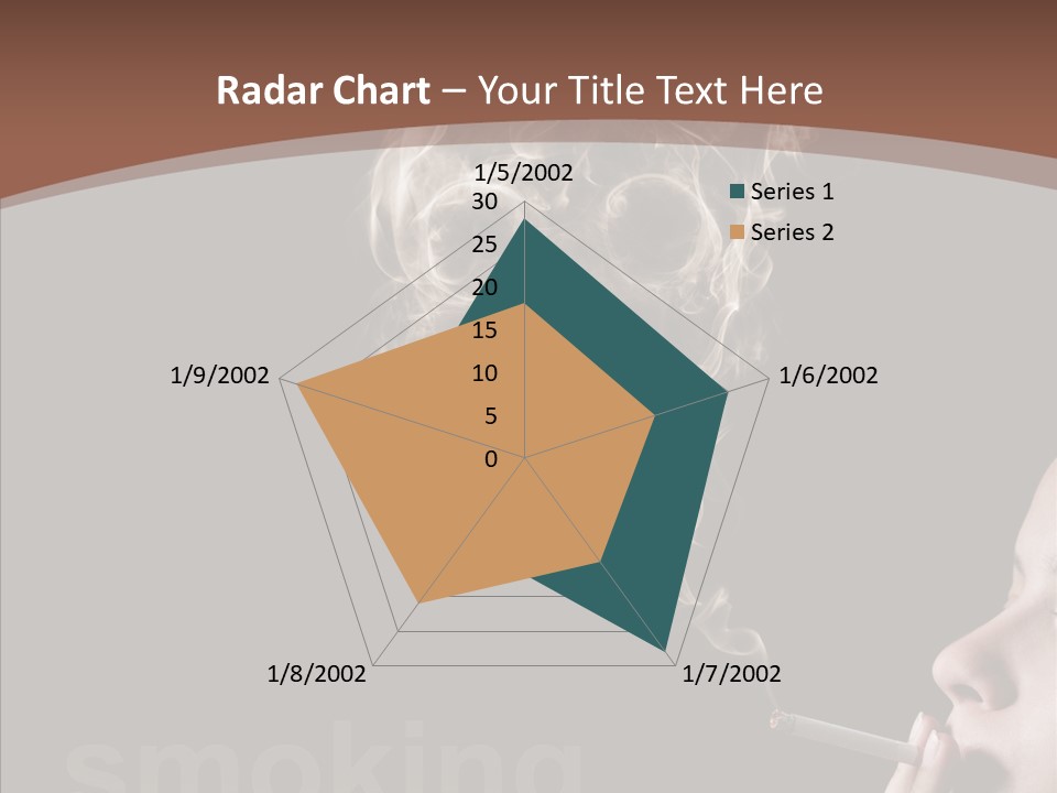 Toxic Hand Filter PowerPoint Template