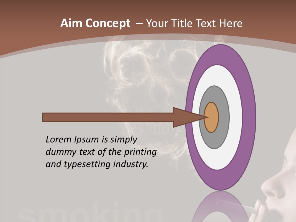 Toxic Hand Filter PowerPoint Template