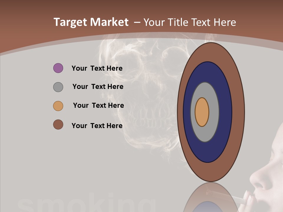 Toxic Hand Filter PowerPoint Template