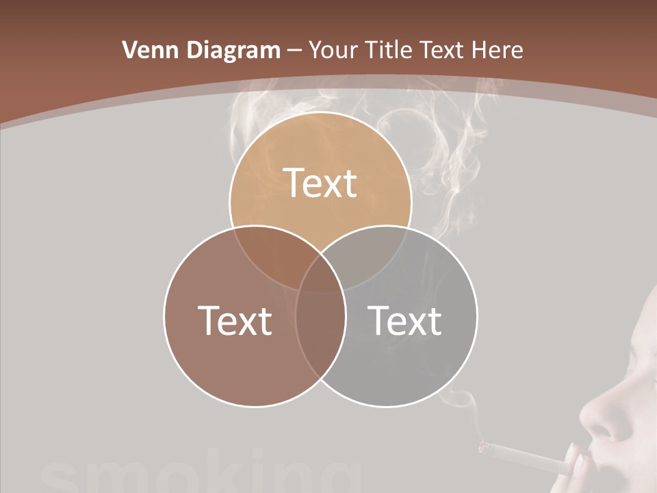 Toxic Hand Filter PowerPoint Template