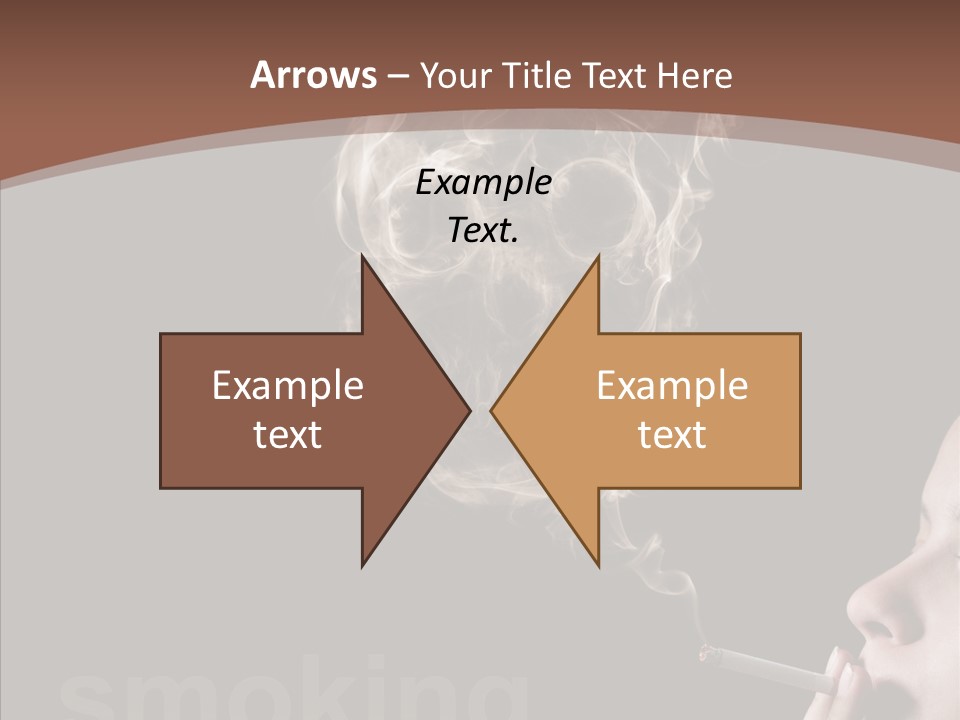 Toxic Hand Filter PowerPoint Template