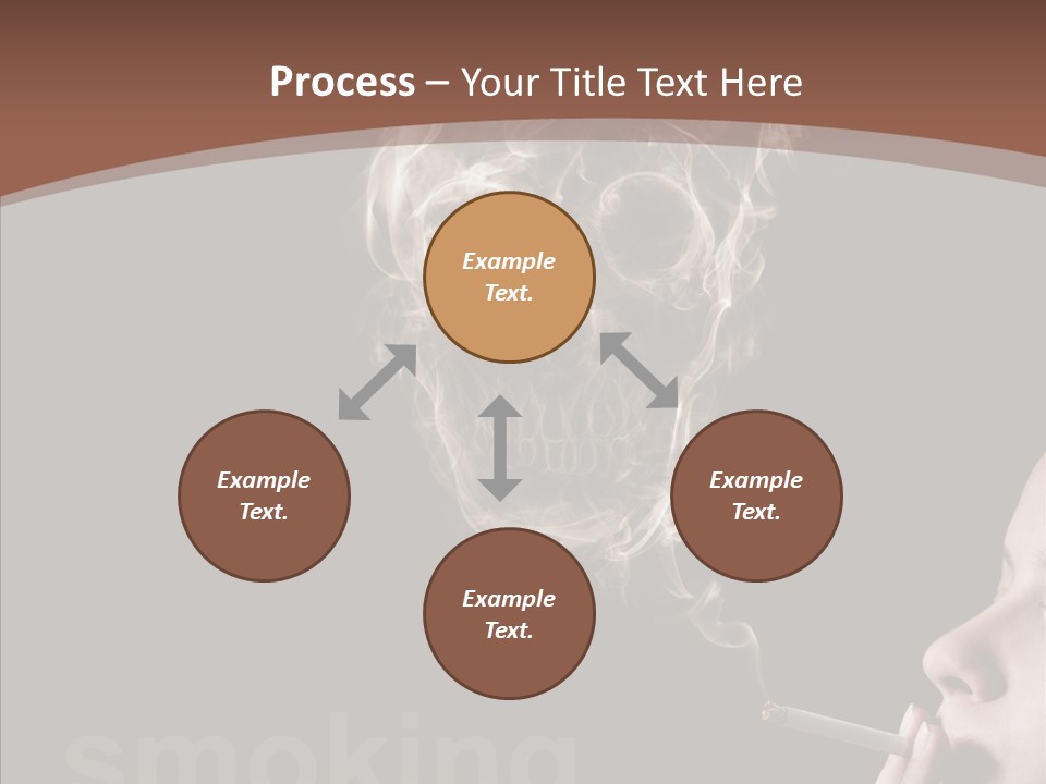 Toxic Hand Filter PowerPoint Template