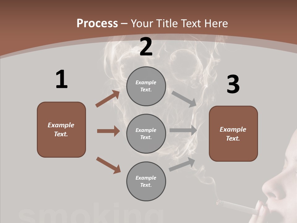 Toxic Hand Filter PowerPoint Template