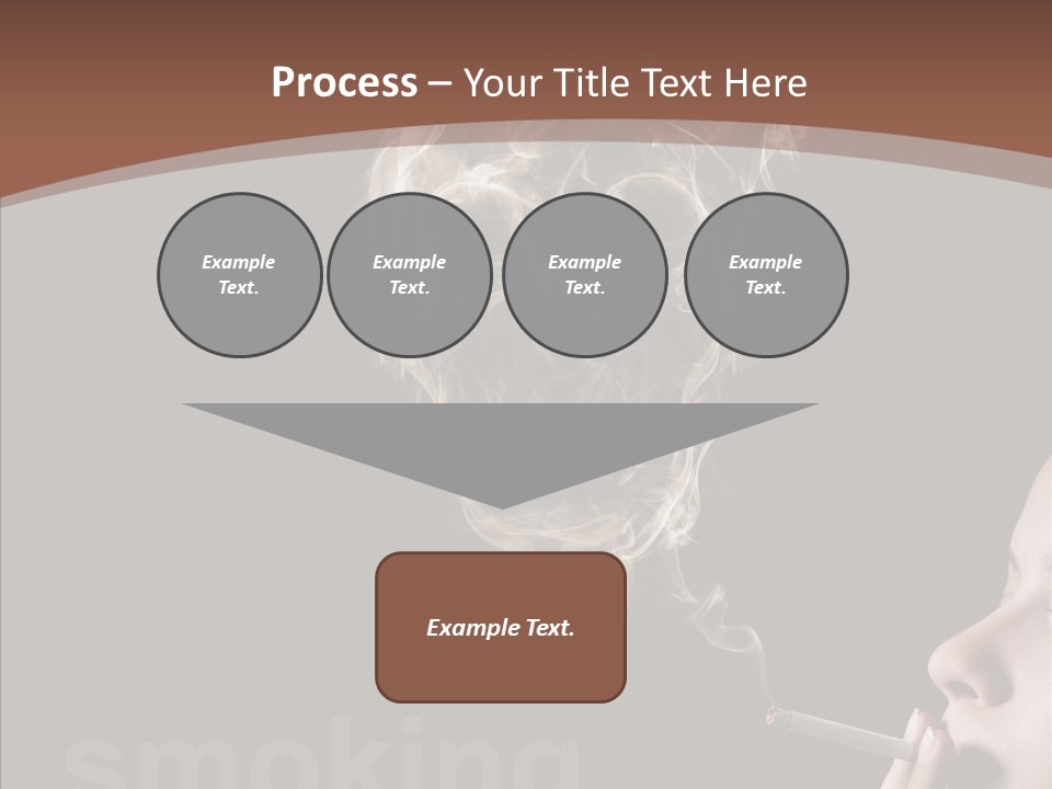 Toxic Hand Filter PowerPoint Template