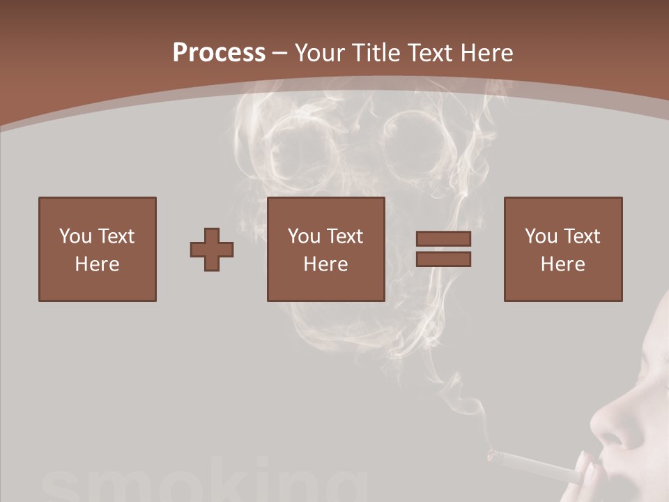 Toxic Hand Filter PowerPoint Template