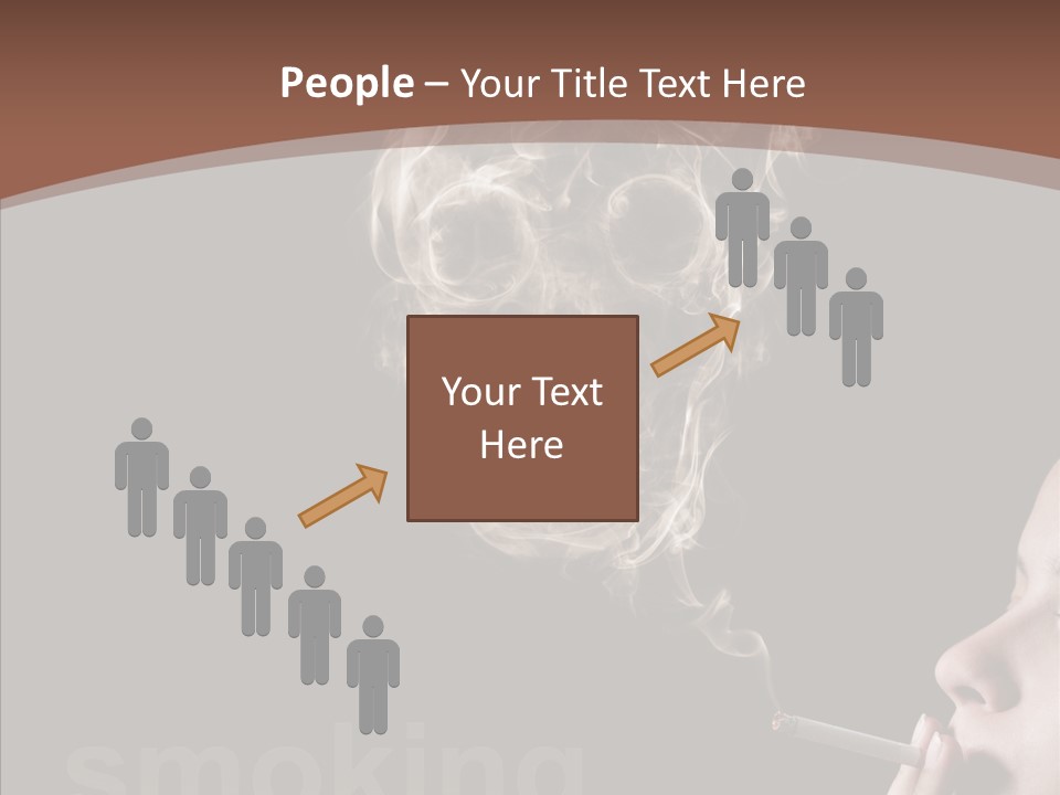 Toxic Hand Filter PowerPoint Template