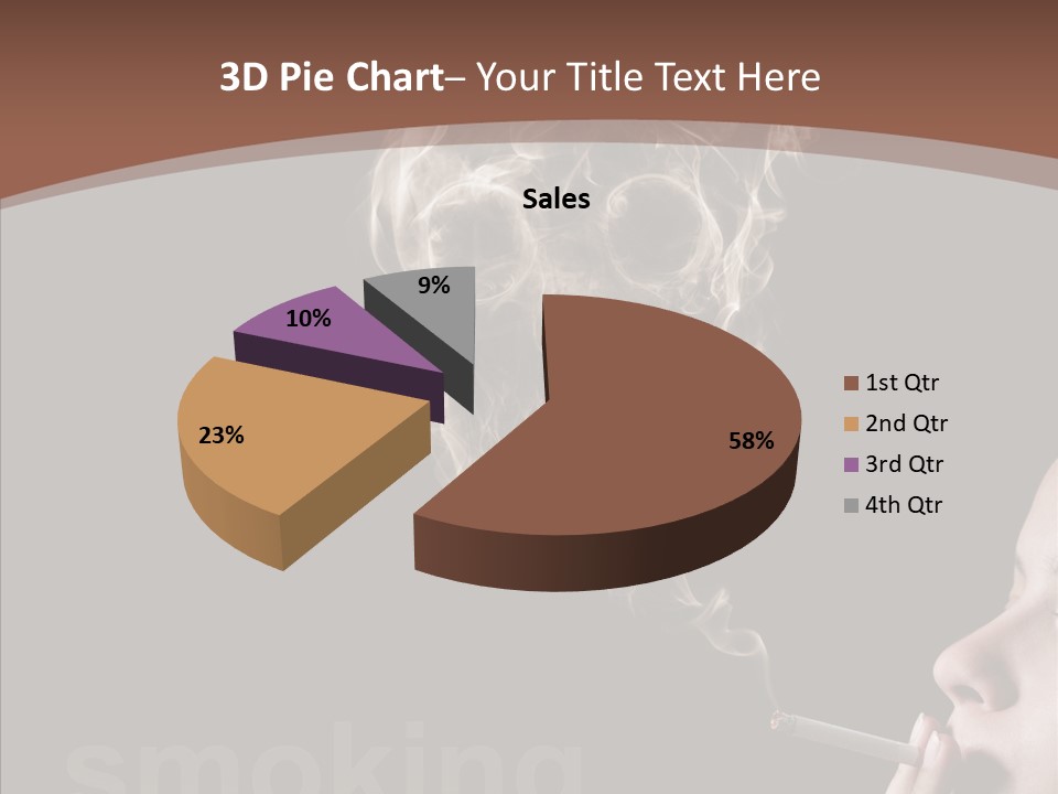 Toxic Hand Filter PowerPoint Template