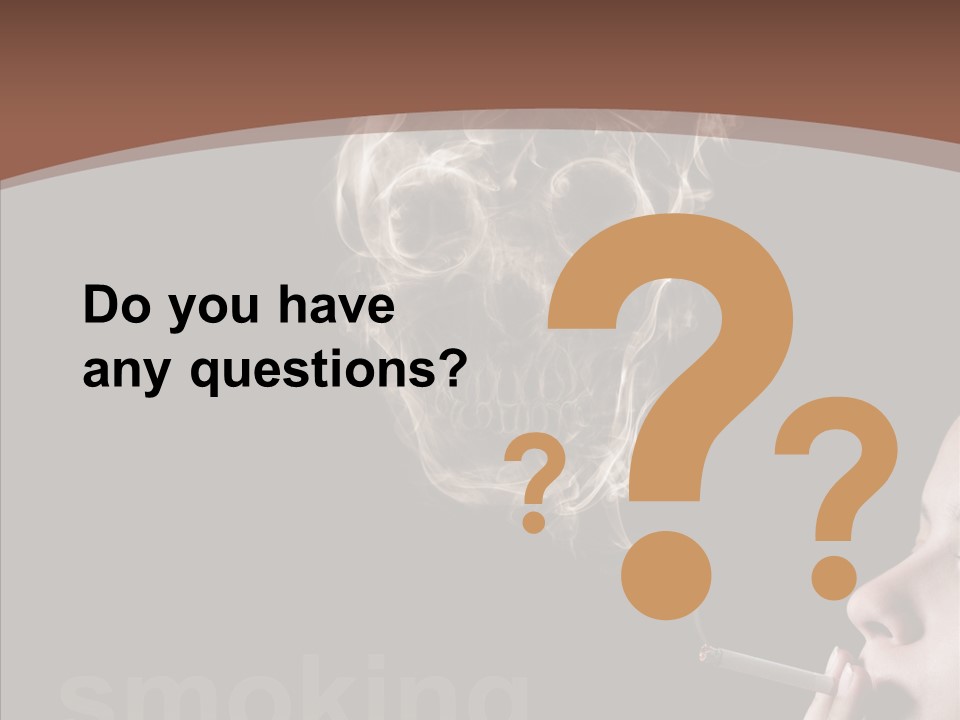 Toxic Hand Filter PowerPoint Template